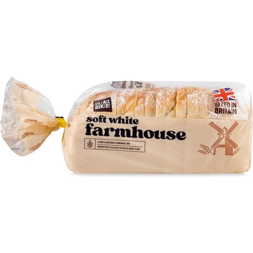 Village Bakery White Farmhouse Soft Rustic & Lightly Dusted (800g