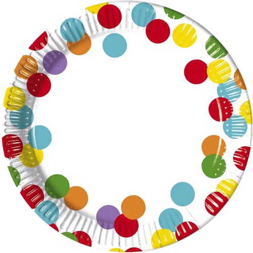 Home Home Compostable Bright Spot Paper Plate (12) Compare