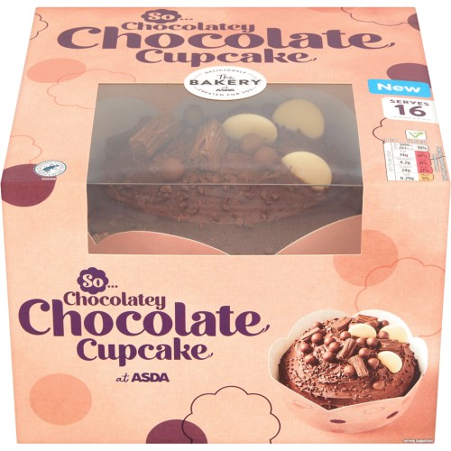 The BAKERY at ASDA Chocolate Cupcake Compare Prices & Where To Buy