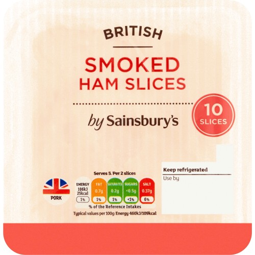 British Smoked Ham Slices