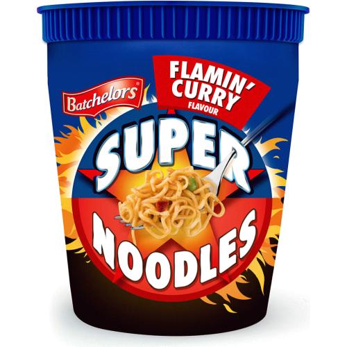 Super Noodles Flamin' Curry Flavour