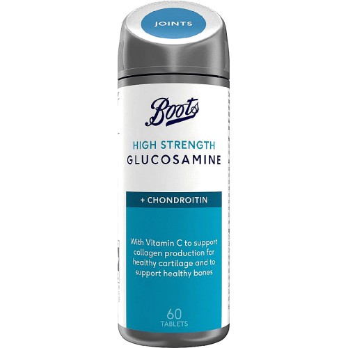 Boots High Strength Glucosamine + Chondroitin 60 Tablets Compare