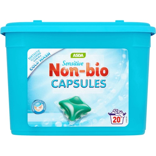 ASDA Sensitive Non-Bio Capsules 20 Washes (20) - Compare Prices & Where ...