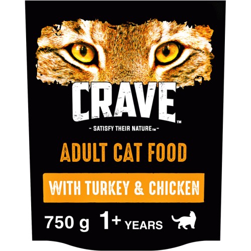Natural Grain Free Adult Complete Dry Cat Food Turkey & Chicken