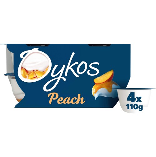Greek Style Peach Yogurt
