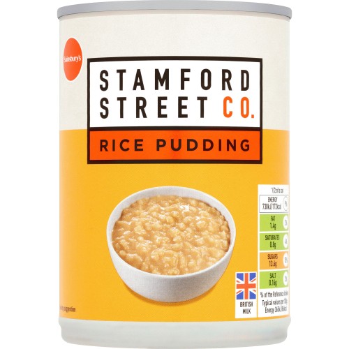 Hubbards Foodstore Rice Pudding