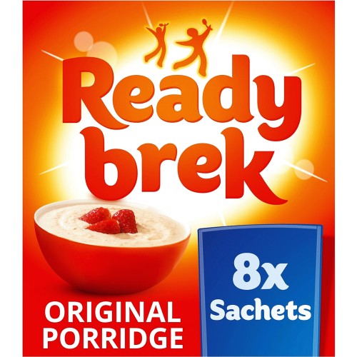 Ready Brek Smooth Porridge Oats Original Sachets (8 x 30g)