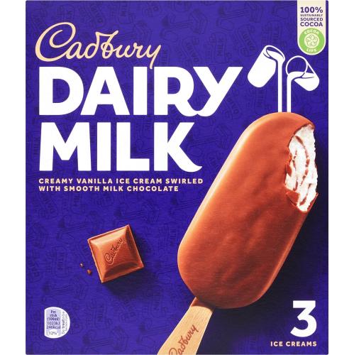 Dairy Milk Ice Cream Sticks
