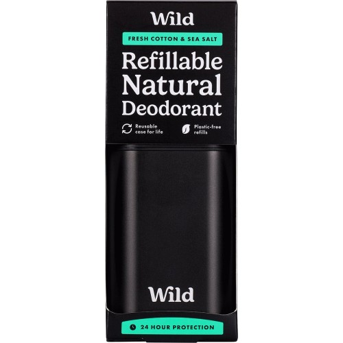 Fresh Cotton & Sea Salt Wild Deodorant refill – Treehouse Mercantile