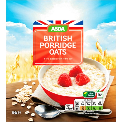 British Porridge Oats Pouch
