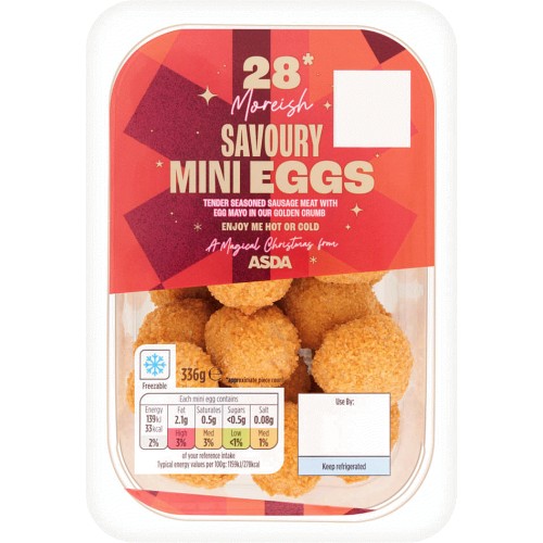 ASDA 28 Moreish Savoury Mini Eggs (28 x 12g) - Compare Prices & Where