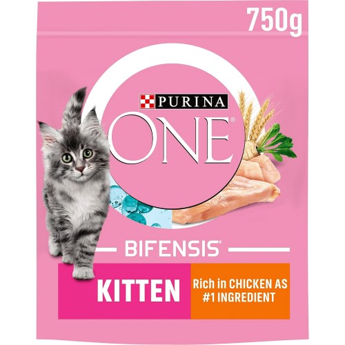 Purina ONE Kitten Dry Cat Food Chicken and Wholegrain