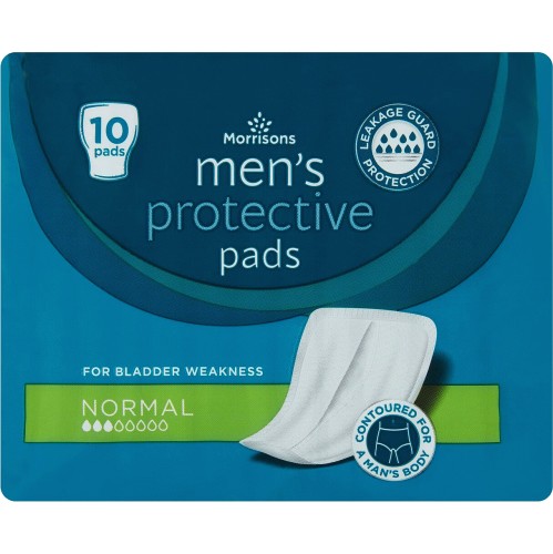 TENA Men Absorbent Protector Level 2 Incontinence Pads 10 pack - Tesco  Groceries