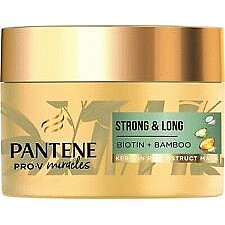Strong & Long Keratin Hair Mask with Bamboo & Biotin