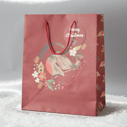 Morrisons Large Robin Christmas Gift Bag Compare Prices & Where To