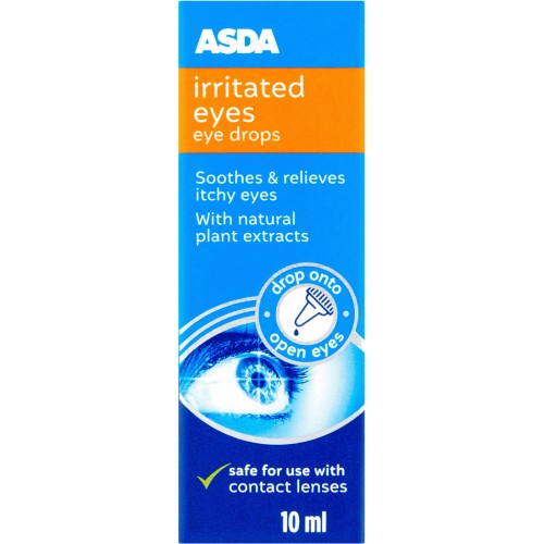 ASDA Irritated Eyes Eye Drops (10ml) Compare Prices & Where To Buy