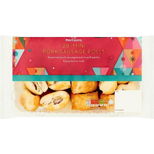 Morrisons Pork Sausage Rolls (28 x 420g) Compare Prices & Where To