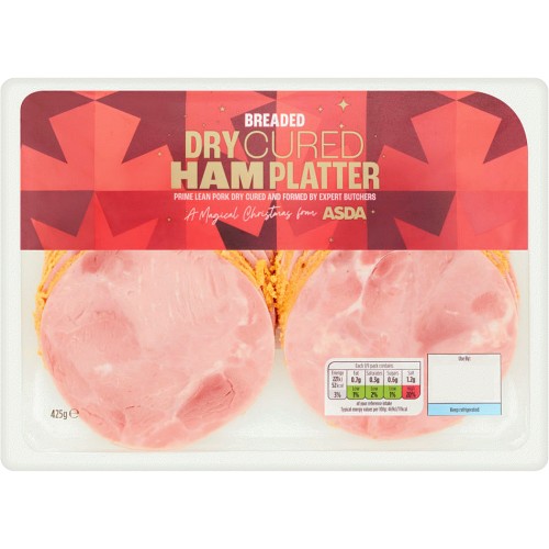 ASDA Breaded Dry Cured Ham Platter (425g) Compare Prices & Where To