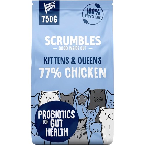 Kitten and Queens Dry Cat Food Chicken