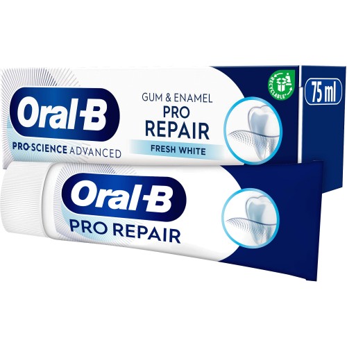 Oral-B Gum & Enamel Repair Gentle Whitening Toothpaste (75ml)
