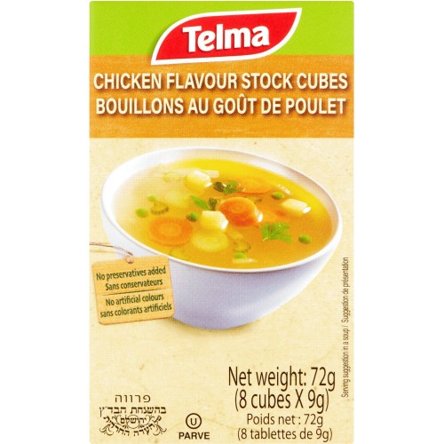 Telma Chicken Flavour Stock Cubes (8 x 9g) Compare Prices & Where To