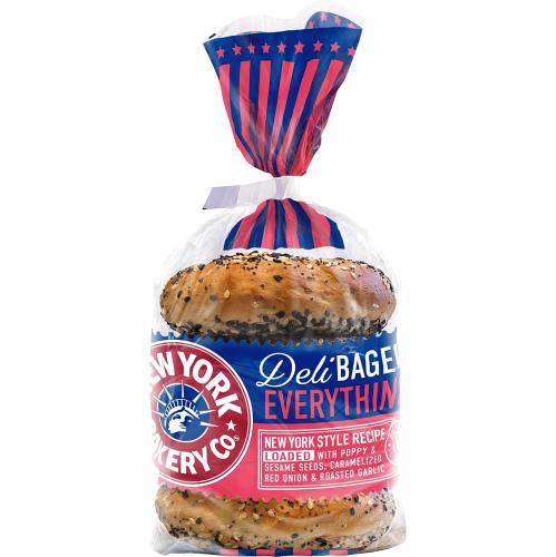 New York Bakery Co. Deli Everything Bagels (4 x 360g) - Compare Prices ...