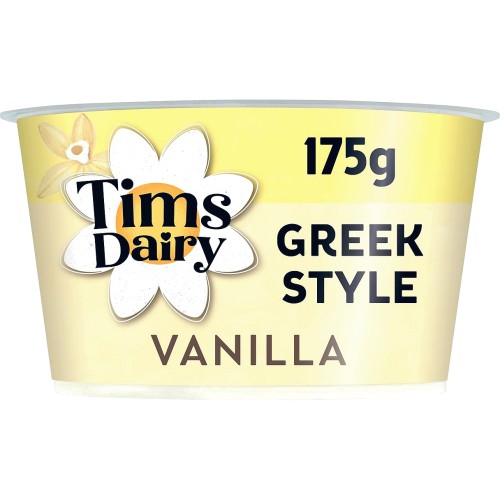 Greek Style Vanilla Yoghurt