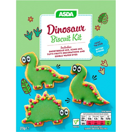 ASDA Dinosaur Biscuit Kit (273g) Compare Prices & Where To Buy