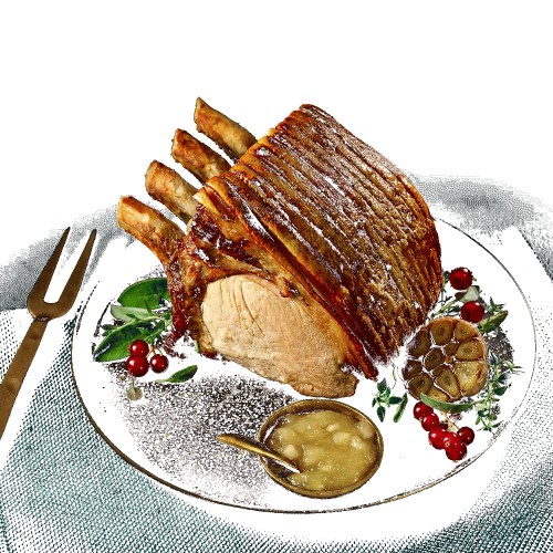 Specially Selected Ultimate British Pork Rib Roast Typically (1.5kg ...