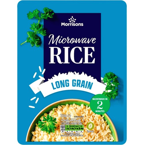 Veetee Heat & Eat Long Grain Rice Pots Steam Filtered Rice (2 x 130g ...