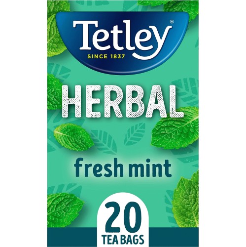 Tetley Herbal Fresh Mint Tea Bags