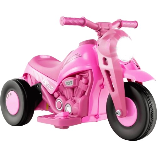 Costway Pink Kids Ride On Electric Motorcycle with Bubble Maker Compare Prices Where To Buy Trolley