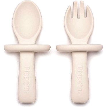 My 1st Spoon + Fork  CORAL PINK – Pippeta