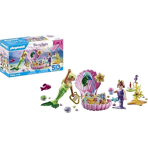 Playmobil 71446 Princess Magic Mermaid s Birthday Party Gift Set