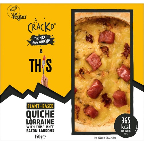 Crackd Quiche Lorraine (150g) Compare Prices & Where To Buy Trolley