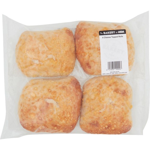 The BAKERY at ASDA Cheese Topped Ciabatta Rolls (4) Compare Prices & Where To Buy Trolley.co.uk