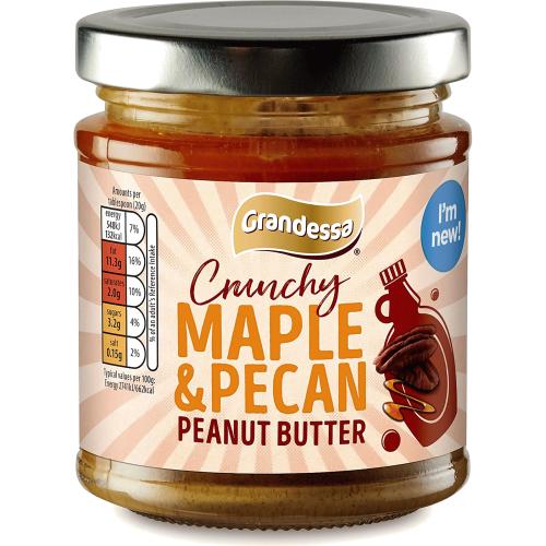 grandessa-crunchy-maple-pecan-peanut-butter-180g-compare-prices