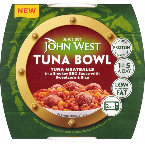 John West Tuna Bowl Smokey BBQ Rice (220g) Compare Prices & Where To Buy Trolley.co.uk