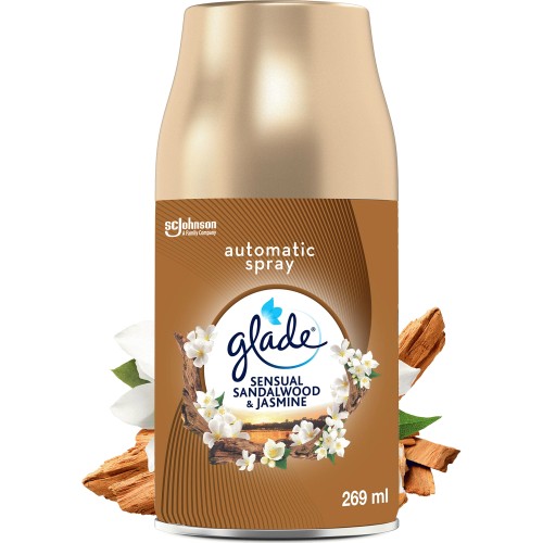 Glade Automatic Spray Refill Sandalwood & Jasmine Air Freshener 1 Refill  (269ml) - Compare Prices & Where To Buy 