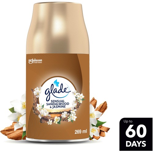 Glade Automatic Spray Refill Sandalwood & Jasmine Air Freshener 1 Refill  (269ml) - Compare Prices & Where To Buy 