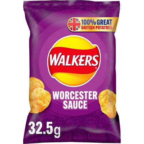 Walkers Worcester Sauce Crisps (32.5g) Compare Prices & Where To Buy