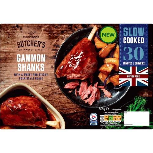 Morrisons Slow Cooked Cola Gammon Shank (505g) Compare Prices & Where