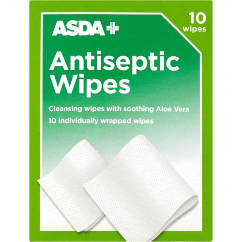 ASDA Antiseptic Wipes (10) Compare Prices & Where To Buy Trolley.co.uk